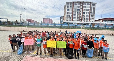Toki Mehmet Akif İlköğretim okulu'ndan örnek çalışma