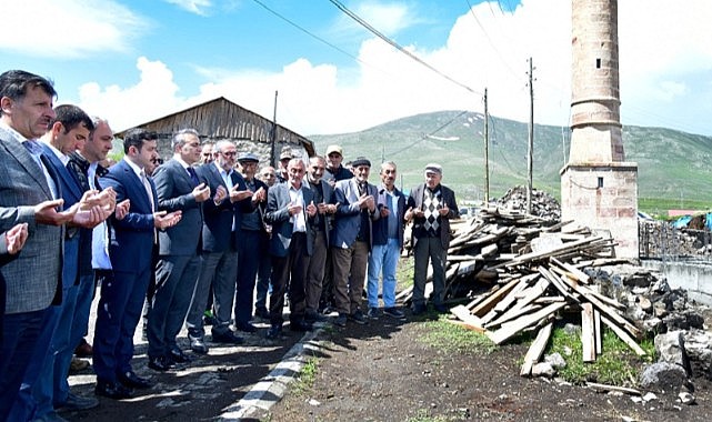 Vali Çiçek, Budaklı köyünde cami temel atma törenine katıldı
