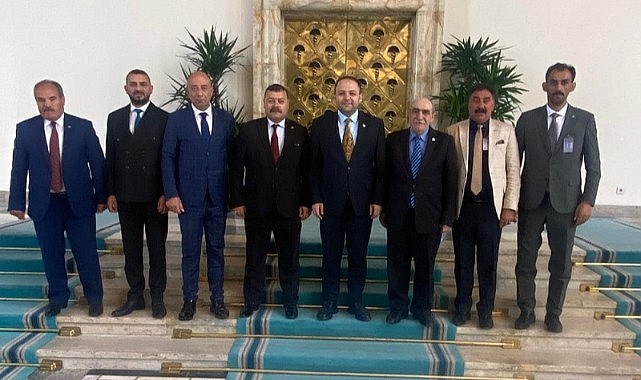Vekil Koç, Kars ve Ardahan Ziraat odası başkanlarıyla görüştü