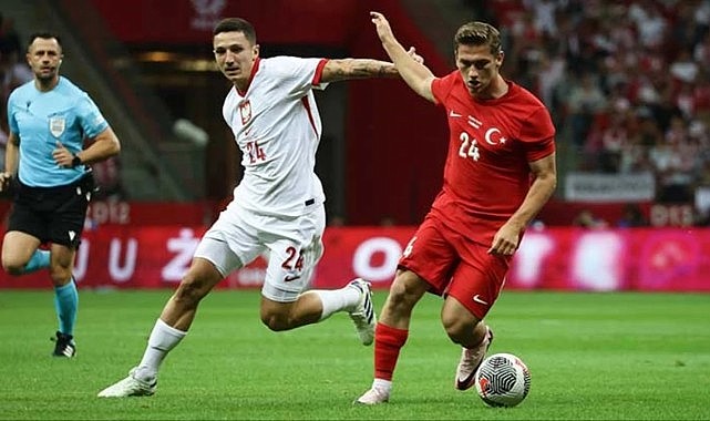 A Milli Futbol Takımı, hazırlık maçında Polonya'ya 2-1 mağlup oldu