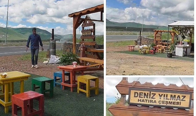 Ardahan’da eşsiz doğa manzarasında otantik çay keyfi
