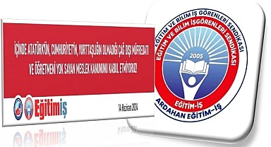 Ardahan Eğitim İş'den 'Türkiye Yüzyılı Maarif Modeli'ne sert tepki!