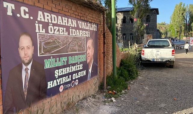 Ardahan Millet Bahçesi açılışa hazırlanıyor