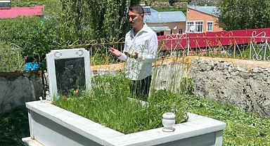 Başkan Çamliyurt, şehitliği ziyaret etti