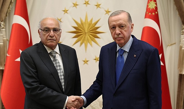 Cumhurbaşkanı Erdoğan, Cezayir Dışişleri Bakanı Attaf’ı kabul etti