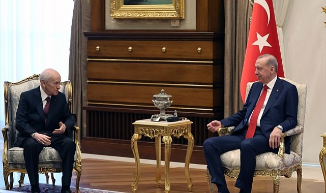 Cumhurbaşkanı Erdoğan ile Bahçeli arasındaki görüşme sona erdi