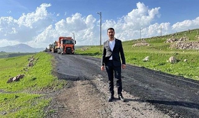 Damal’da sıcak asfalt çalışması başladı