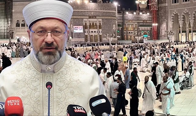 Diyanet İşleri Başkanı Erbaş'tan "Kaçak hacılar Suudi Arabistan'a ihbar edildi' iddiasına yalanlama