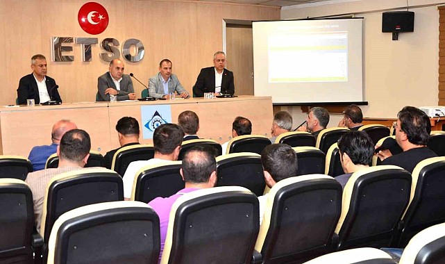 ETSO'NUN Haziran ayı meclis toplantısı yapıldı