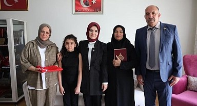 Göktaş'tan Şehit ailesine bayram ziyareti