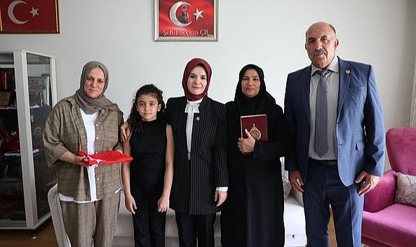 Göktaş'tan Şehit ailesine bayram ziyareti