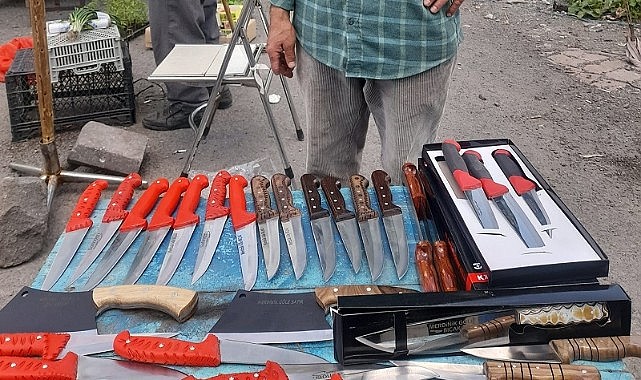 Göle’den sürmene bıçaklarına rakip çıktı