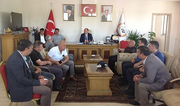 Hanak Belediyesi’nde bayramlaşma programı yapıldı