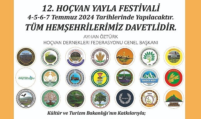 Hoçvan Yayla Festivali'nin hazırlıkları başladı