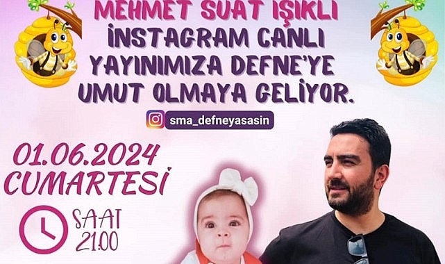 Işıklı’dan defne bebek için yardım çağrısı