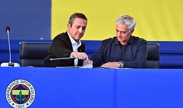 Kadıköy'de tarihi imza! Mourinho, resmen Fenerbahçe'de
