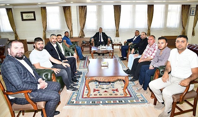 Kent Konseyi Vali Çiçek’i ziyaret etti