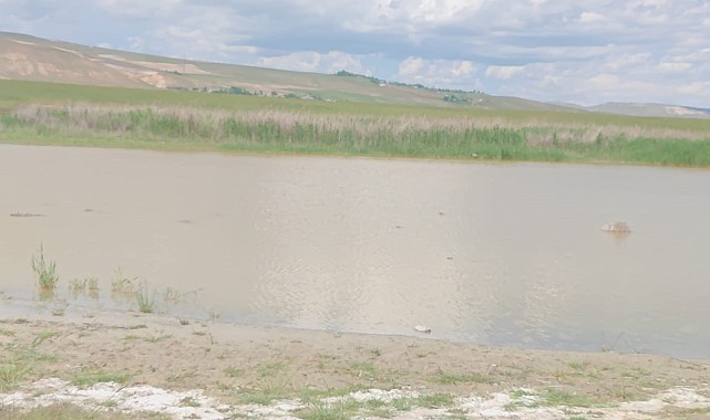 Kuraklık nedeniyle kuruyan göl yeniden doldu