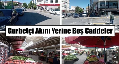 Kurban Bayramı sonrası boş caddeler!
