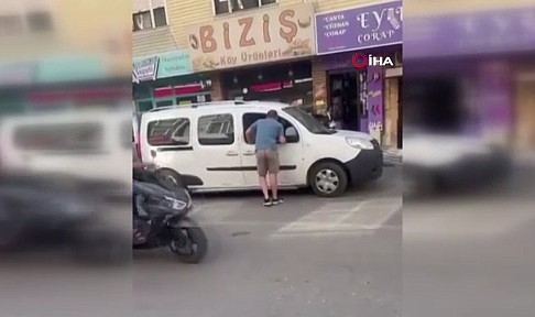 Kurbanlık danayı arka koltukta getirdi