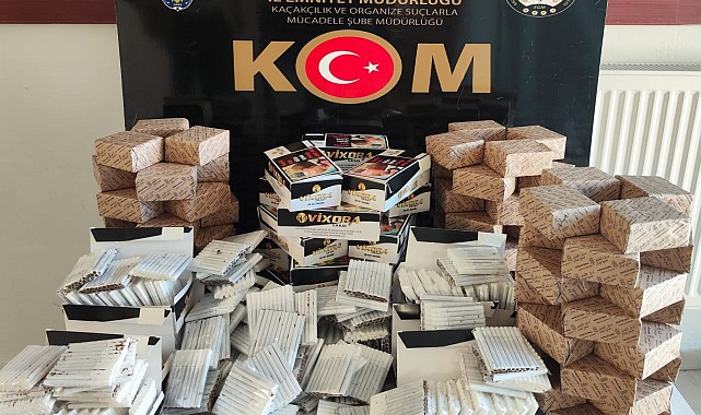 Malatya'da kaçakçılık operasyonu
