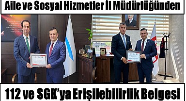 Müdürlüklere erişilebilirlik belgesi verildi