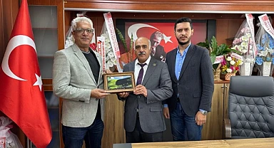 Murat Yolçu, Başkan Yıldırımcı'yı  ziyaret etti