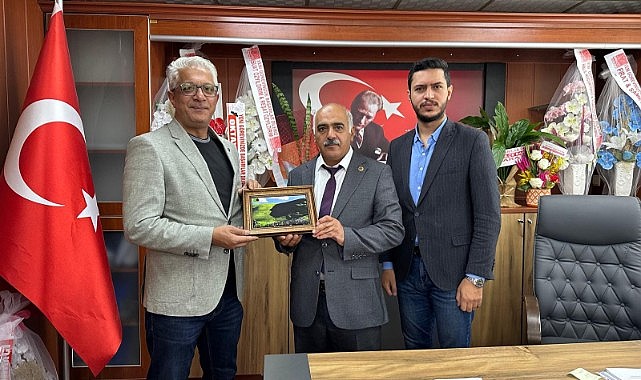 Murat Yolçu, Başkan Yıldırımcı'yı  ziyaret etti