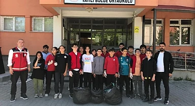 Öğrenciler 'den 'temiz çevre' seferberliği