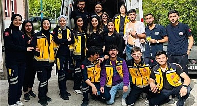 Öğrencilerin vaka canlandırma dersi gerçeği aratmadı