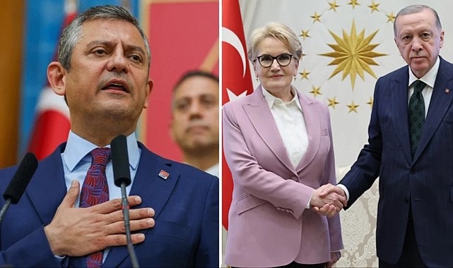 Özgür Özel'den Cumhurbaşkanı Erdoğan ile Akşener'in Beştepe'deki görüşmesine ilk yorum