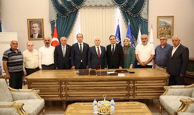 Posof Belediye başkanı Demirci, Bozbey’i ziyaret edip destek istedi