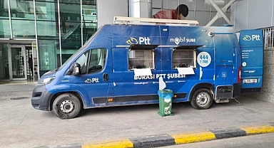 PTT, Aktaş’ta mobil şube açtı