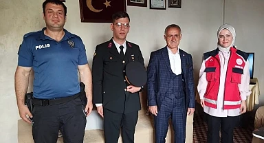 Şehit yakınları ve gazilere bayram ziyareti