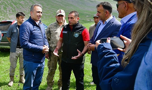 Vali Çiçek, Binbaşar köy yaylasındaki “Mera ıslahı” programına katıldı