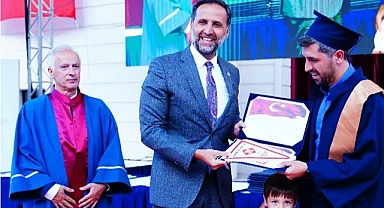 Vekil İncesu, öğrencilere başarı beratı verdi