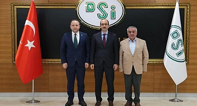 Vekil Koç, DSİ Genel Müdürü’nden çalışmalar hakkında bilgi aldı