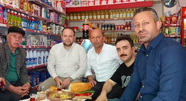 Vekil Koç, Gaziler Dernek başkanını ziyaret etti