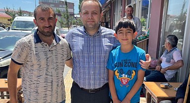 Vekil Koç, Göle'de vatandaşlarla bayramlaştı