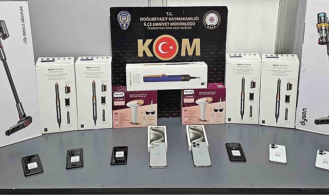 Ağrı'da 500 bin TL değerinde gümrük kaçağı malzeme ele geçirildi