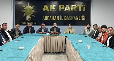 AK Parti il teşkilatı haftalık toplantısını gerçekleştirdi