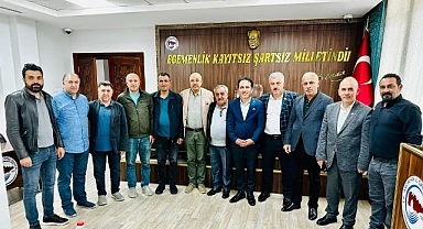 AK Parti Merkez İlçe'den seçilen İl Genel Meclis Üyelerine hayırlı olsun ziyareti