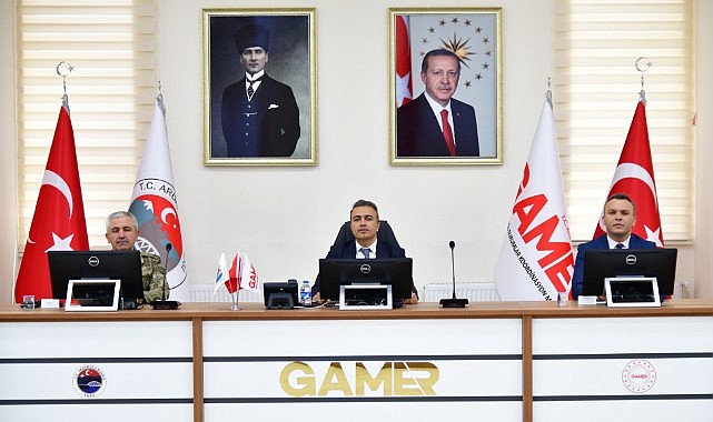 Ardahan'da asayiş ve güvenlik toplantısı yapıldı
