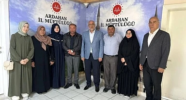 Ardahan'da genç hafızlar belgelerini aldılar