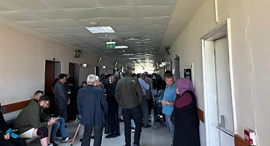 Ardahan Devlet Hastanesinde Pazartesi yoğunluğu