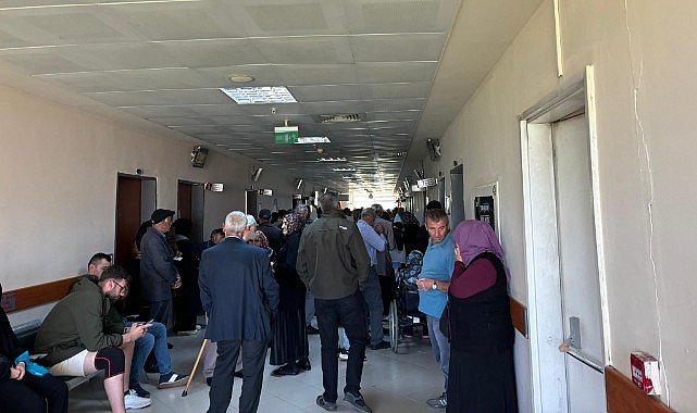 Ardahan Devlet Hastanesinde Pazartesi yoğunluğu