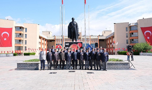 Atatürk'ün gelişinin 105. yıl dönümü törenle kutlandı