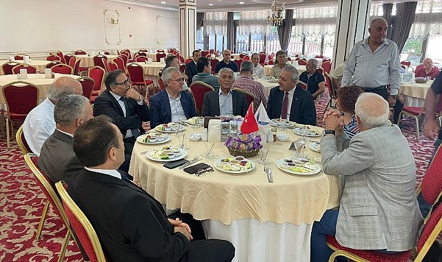 Başkan Budak, Bursa’daki Göleli iş insanlarıyla bir araya geldi