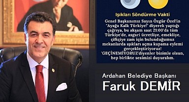 Başkan Demir, eylem çağrısı yaptı