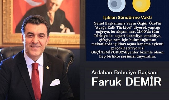 Başkan Demir, eylem çağrısı yaptı